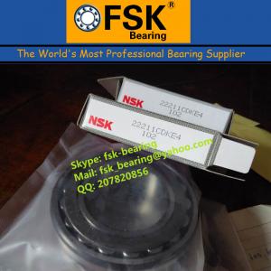 Quality Cheap Spherical Roller Bearings 55*100*25mm NSK 22211CDKE4 for sale