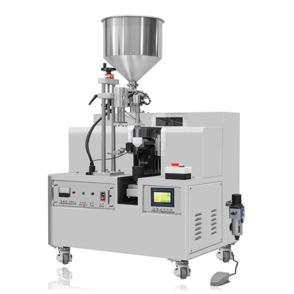 Buy Semi Auto Ultrasonic Plastic Tube Sealing Machine Cosmetic Emulsion Laminated at wholesale prices