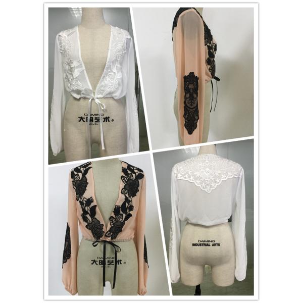 New fashion women tops puffed long sleeve ladies blouse designs