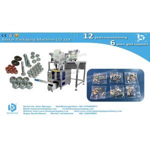 Bathroom accessories mixing hardware packaging machine by counting