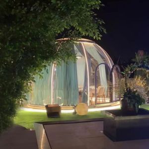Beach Bubble Tent House Party PC Aluminium Bubble Garden Tent