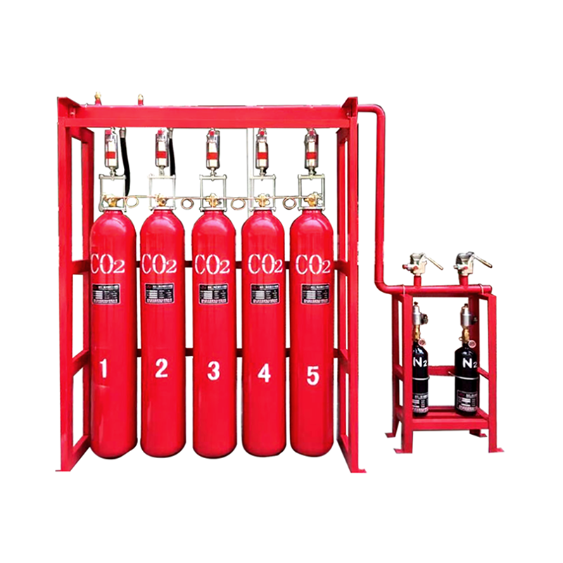 70L High Pressure CO2 Fire Suppression System 42kg Capacity
