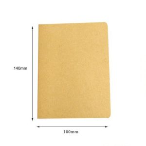 Retro Kraft Paper Blank Memo Pad Sketch Book Notepad for Office Creative Note