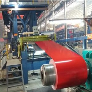 Red ASTM PPGL Coil 792 JIS Prepainted Galvalume Steel Coil