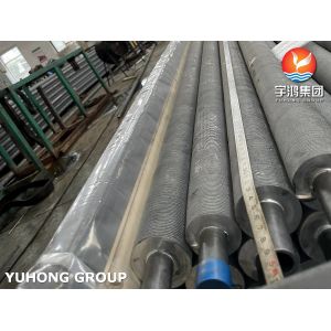 Carbon Steel Fin Tube , Extruded Type , ASTM A179 with Aluminum 6063 , Air