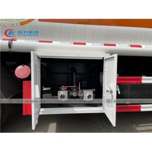 Euro V 5000L Dongfeng Fuel Delivery Tank Truck