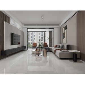 800x800mm Gray Polished Glazed Porcelain Tiles AAA Grade