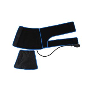 PVC Black Insulated Cold Compression Wrap For Calf Muscle