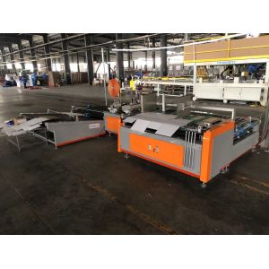 1300mm×1050mm Paper Box Folder Gluer Machine Automatic Feeding