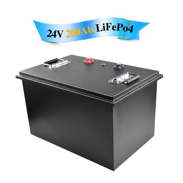 Durable 100A Lifepo4 Lithium Battery Phosphate With Sheet Metal Case