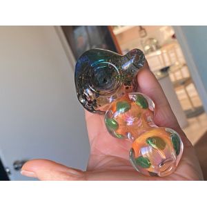 Quality 5&quot; Collectible Heavy Solid Glass Hand Pipes Tobacco Smoking for sale