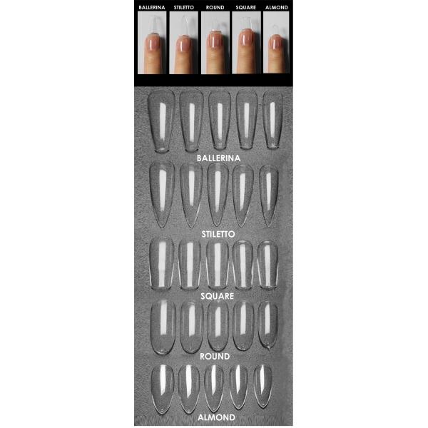 Upgrade Your Nail Game with Round Press on Nails Oem Private Label False Fake Nails Designed Press on Nails 500 Pcs/pack