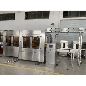 Automatic 8000BPH Pure Water PET Glass Bottle Water Filling Production Line