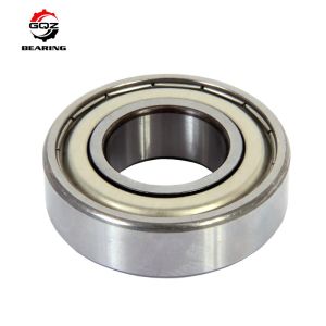 Self Retaining Precision Angular Contact Bearings 6201ZZE NACHI With Grease /