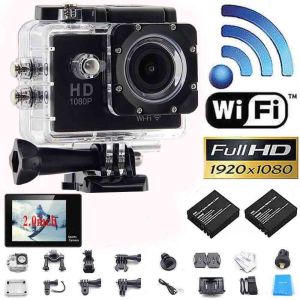 Quality New Style W9 WIFI Action Camera 2.0&quot;LCD Full HD 1080P Camcorder CMOS Diving 30M Sports DV for sale