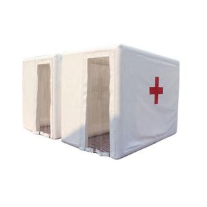 Quality Airtight Portable Inflatable Disinfection Channel Tent With Atomizer Sanitizing Machine for sale