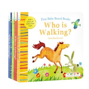 CMYK Children Board Book Printing Kids Enlightenment Cognition Board Book