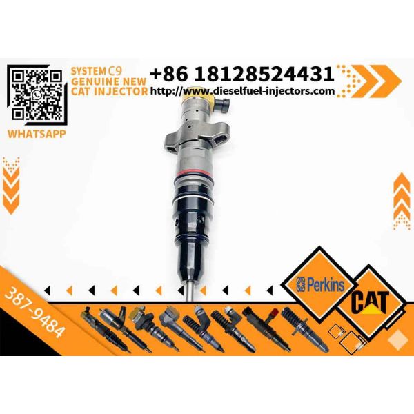 Buy C9 C7 Fuel Injector 387-9438 20R-8064 267-9734 387-9439 172-5780 293-4071 387-9484 293-4072 for CAT 330 336 Excavator Engine at wholesale prices