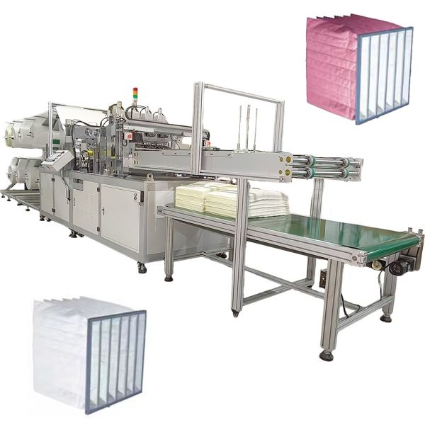 Pocket Filter Making Machine Air Filter Bags Making Machine TC-7020