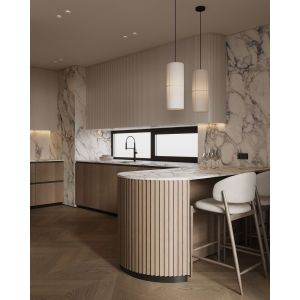 Kitchen Wooden Cabinets High-End Contemporary Cupboard Units in Stylish Homes