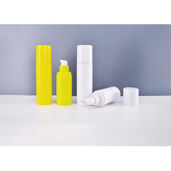 Plastic airless pump bottle manufacturers empty primary cosmetic pacakging primary cosmetic packaging container wholesa