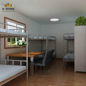 Prefabricated Portable Accommodation Camp With Bathroom For Construction Workers