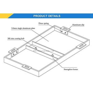 Architectural 3050mm Aluminium Solid Panel Fire Resistant Outdoor