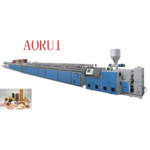 WPC Furniture Plastic Profile Production Line PP / PE for Floor Production Line