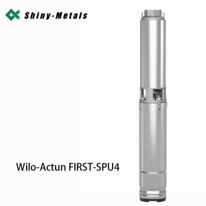 Quality 200m Immersion Depth Single Phase Borehole Pump NPT Connections Wilo-Actun FIRST-SPU4 for sale