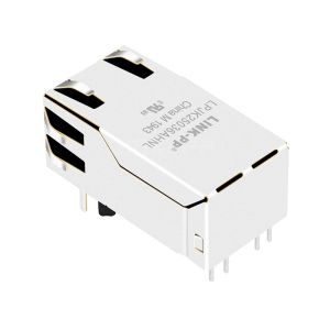 LPJK25036AHNL 2.5G Base-T RJ45 Connector Integrated Magnetics 1 Port Tab UP