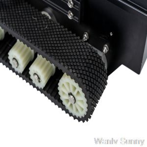 Semi-automatic Solar Panel Cleaning Robot Electric Rotating Brush Customized