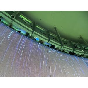 Outdoor Indoor Curved Led Display Screen Wall Mechanical