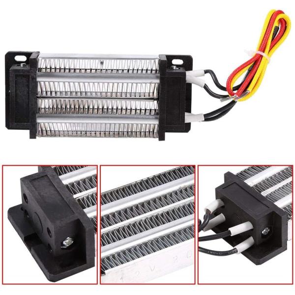 Thermostatic PTC Heaters 200W DC 12V Electric Insulated Ceramic Thermostatic High Power PTC Heating Element Heater