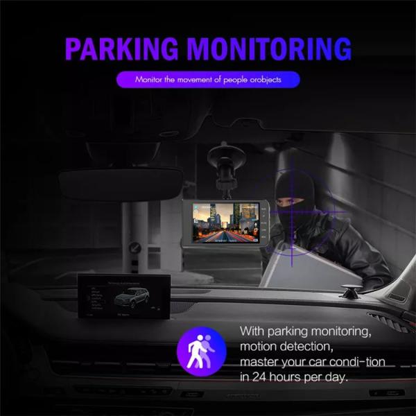 Mini G Sensor Dashboard Mounted Dash Cam Camcorder Recording Camera 60Hz