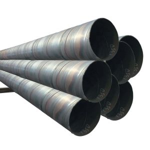3PE Coating Spiral Welded Steel Pipe Q345 Anti Corrosion Spiral Welded Tube