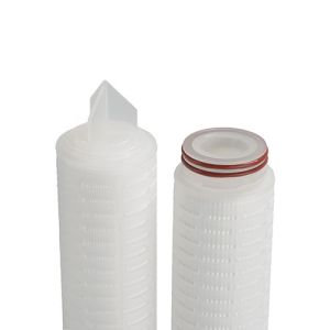 80C Max Operating Temperature Pleated Filtration Cartridge For Industrial