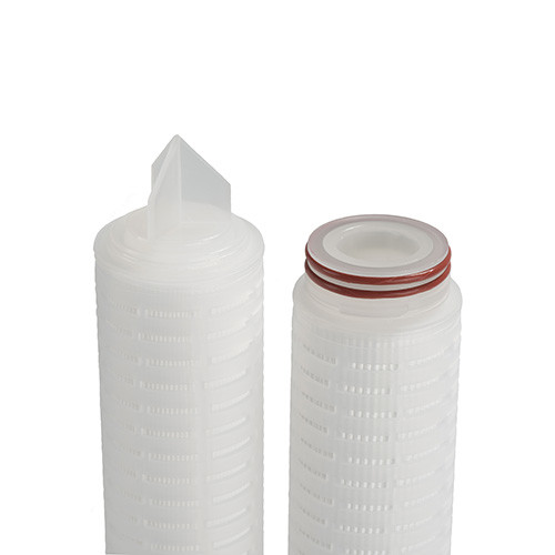 80C Max Operating Temperature Pleated Filtration Cartridge For Industrial