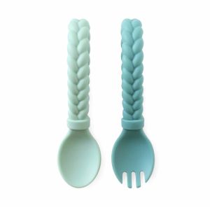 EN14350-2 Soft Silicone Spoon No BPA Exquisite Gift Set