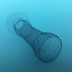 120mm Expandable Oesophageal Stent Implantation Equipment of non-vascular