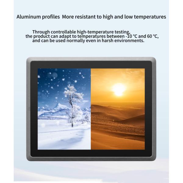 High Brightness 15 Inch Industrial Touch Screen Panel PC All-In-One Computer