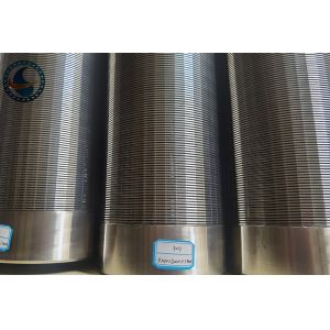 1.0mm Slot Wire Wrapped Pipe Full Welded Stainless Steel