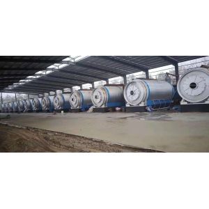 Waste to Diesel Gasoline Oil Production Line for Pyrolysis and Distillation