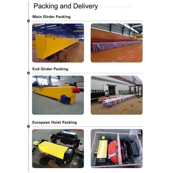 Single girder overhead crane with material hoist lift