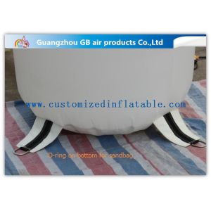 White Inflatable Arch Rental Advertising Arch for Events / Activity