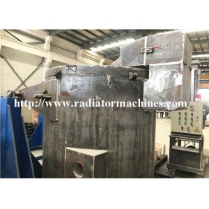 500Kg Gas Fired Aluminum Metal/Scrap Melting Furnace Crucible Type Riello Burner