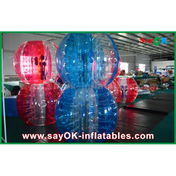 Inflatable Lawn Games Transparent PVC / TPU Inflatable Soccer Bubble Human Ball For Adult / Kid