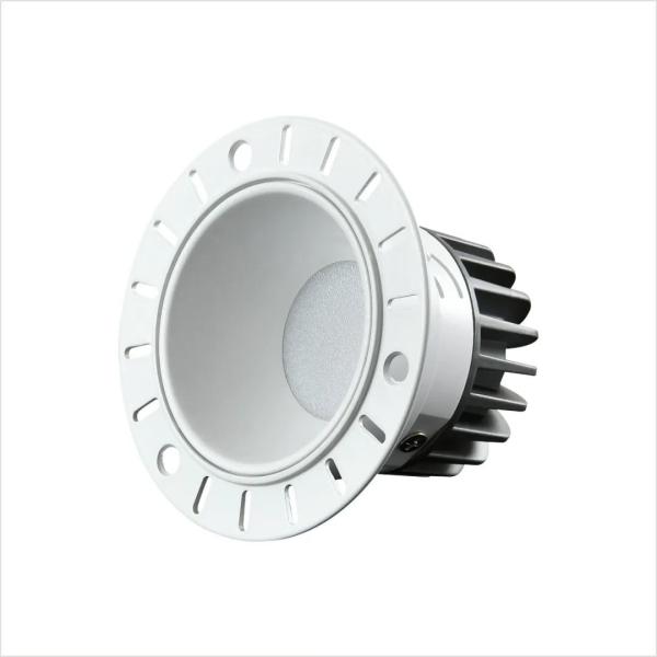 Buy 12w Cob Anti Glare LED Downlights Recessed 2000LM Lumens Black Baffle at wholesale prices