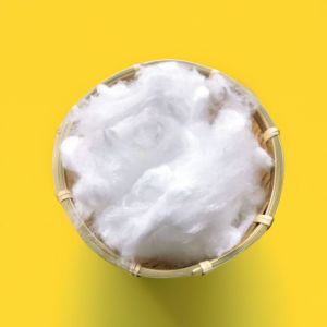 Recycled Hcs Staple Fiber Polyester Recycled Microfiber Fabric Solid Regenerated