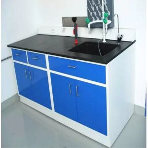 University Lab Work Bench With Sink Working Table