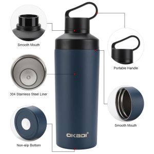New Style Vacuum Flask Stainless Steel Portable Thermos Bottle Outdoor Sports